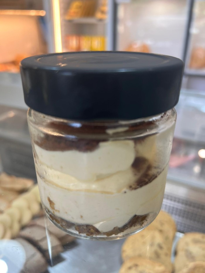 Tiramisù in vetro senza glutine e lattosio